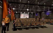 Congress hall - interior architect Ingvar Aavik